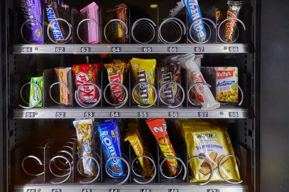 Machine à distribuer des bonbons distributeur de confiserie